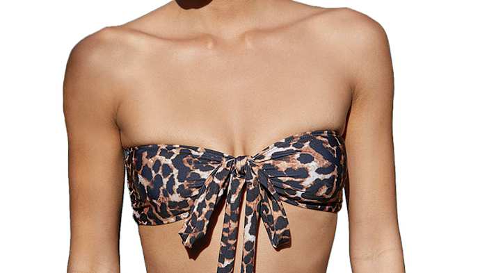 Pacsun leopard bikini